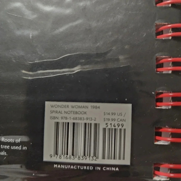 DC Comics: Wonder Woman 1984  Spiral Notebook - Picture 8 of 8